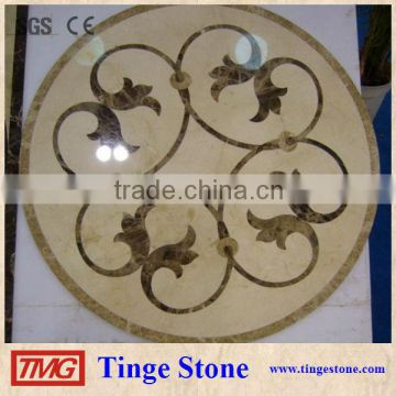 Quality Water Jet Marble Medallion for Lobby
