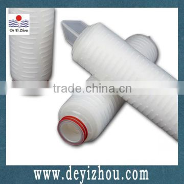 Suzhou factory High viscosity pleated filter catridge