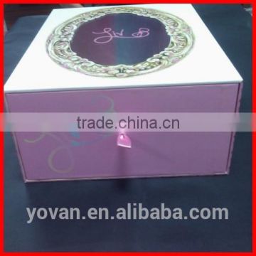 Custom New Design Color Clear Paper Box for shoes High heels and Boot
