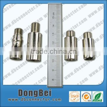 f type rf coaxial cable brass locking terminal
