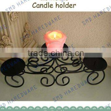 Metal candle holder