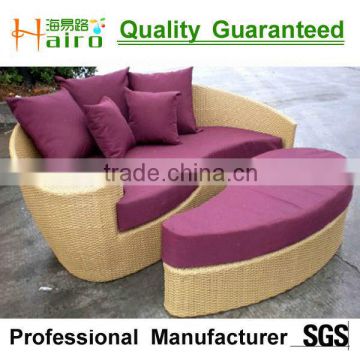 best quality and popular rattan wicker sofa bed