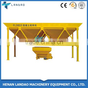 China manufacturer for PLD800 concrete material batching machine