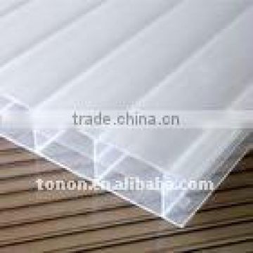 clear 5.2mm pc hollow sheet