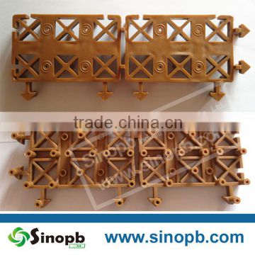 Bamboo DIY decking tile under base accessories plastic base