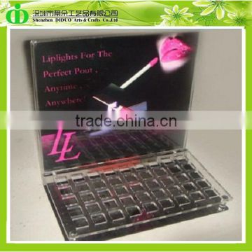 DDN-0045 ISO9001 Chinese Manufacture Sells SGS Non-toxic Acrylic Lip Balm Display Stand