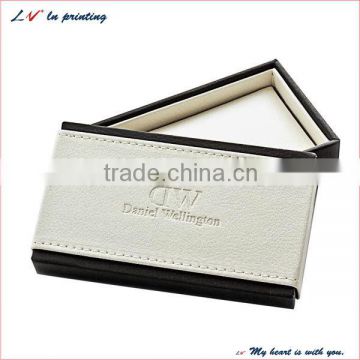 hot sale leather watch packaging box made in shanghai