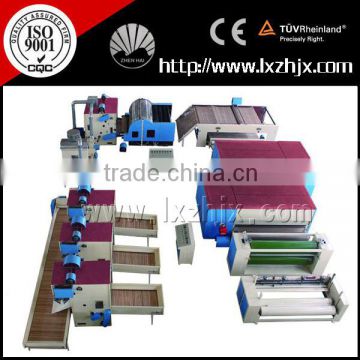 nonwoven polyester fiber wadding production line