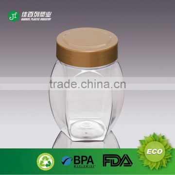 500g Honey Bottle With BPA/FDA Free plastic food storage container