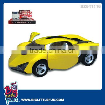 1.32 pull back die cast car with IC and light