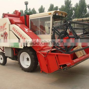 small soybean harvester