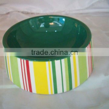 ceramic dog bowl SN3171