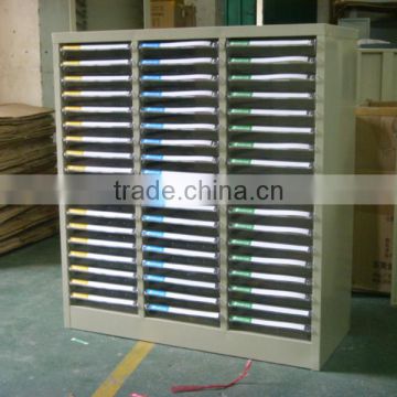Wholesale price A4 size filing cabinet/ 54 drawers parts cabinet