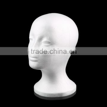 Female Styrofoam Foam Mannequin Manikin Head Model Wig hair Glasses Hat Display