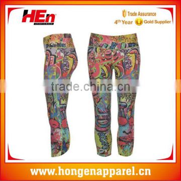 Hongen apparel Custom Fashion Tight Fit Fittime Women Legging Yoga Pants Sexy Wholesale