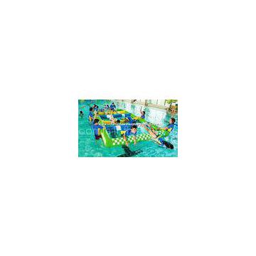 Aqua Park Inflatable Water Games , Commercial Swimming Pool Inflatable Hurdle