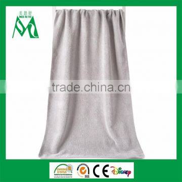 China supplier high quality super microfiber towel grey wholesale