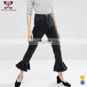 A Forever Fairness High - Waisted Women Pants And Trousers Girl Denim Jean Pants Girls Harem Pants