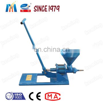 Hand operate cement grouting pump