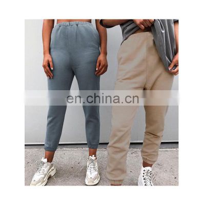 Europe and the United States 2020 foreign trade hot style women's clothing new trend basic casual sweater pants trousers