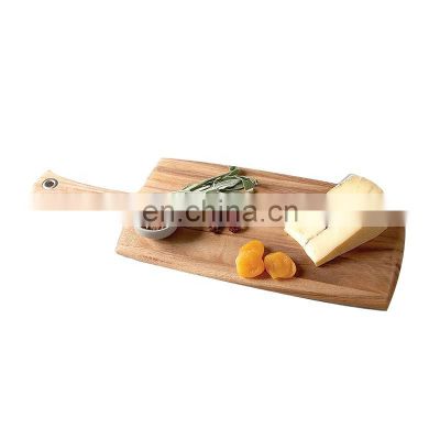 High grade unfinished wooden bread pizza cutting board