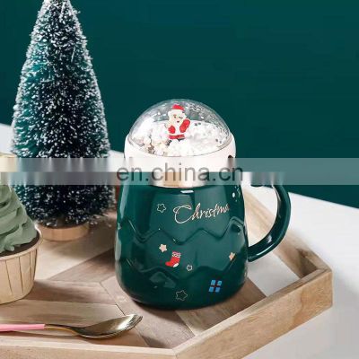 Best Supplier Unique Cute Personalized Gift Wholesale Custom Coffee Christmas Ceramic Mugs