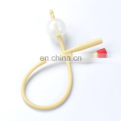 Disposable Sterile 100% Silicone Coated Balloon Latex Foley Catheter
