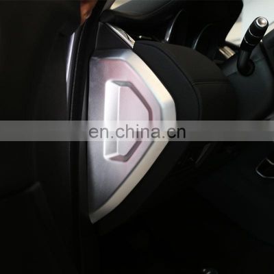 2pcs Aluminum Alloy Accessory Center Control Dashboard Side Cover Trim For Land Rover Range Rover Evoque Car Styling