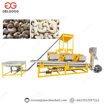 Cashew Nut Processing Unit Cashew Nut Shell Cutting Machine Cashew Shelling Machine System