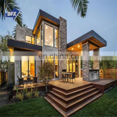 Steel Prefabricated Container House / Frame Villa For Sale