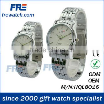 Special wholesale siliver sports wrist watch for lover high quality watches for sample style