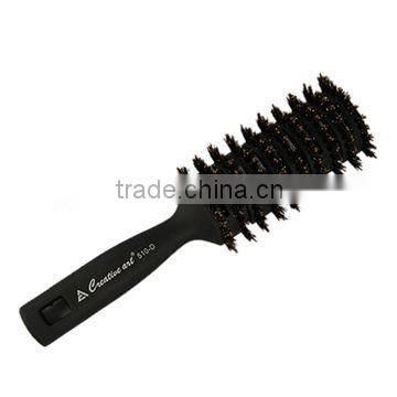 Classical and durable boar bristle mixed nylon vent hair brush