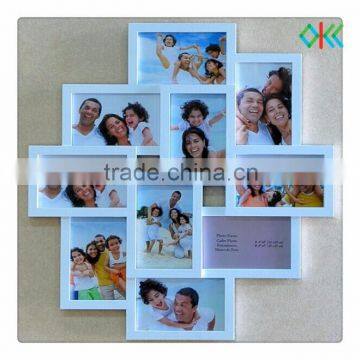 2015 nice photo frames designs with plastic material