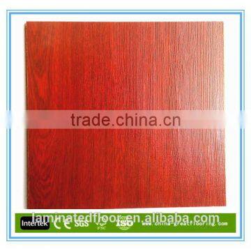 8&12mm cheap embossed laminate flooring no slip