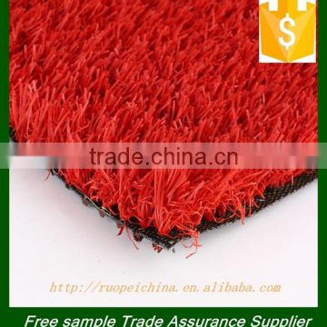 25mm Good quality rainbow synthetic grass for playground kindgarden