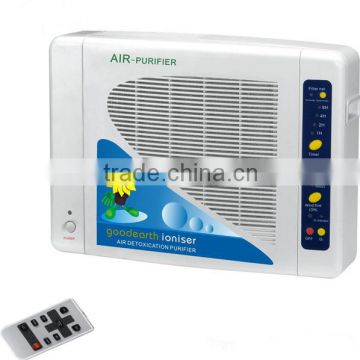 indoor portable home air cleaner ozone sterilizer home anion air purifiers with high quality EG-AP09