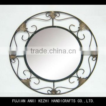 antique luminous metal mirror