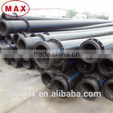 DN150mm Plastic HDPE pipe and fittings for water supply made in China