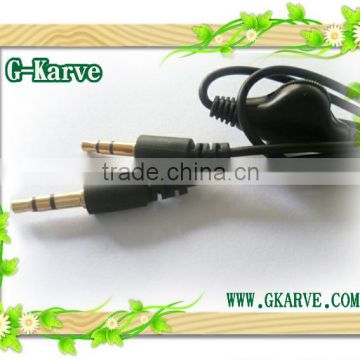 audio aux 3.5mm with volume control
