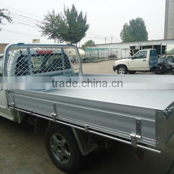 aluminium tray body/truck bed/ute/truck ute with anodizing and brushing