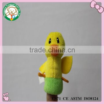 hot sale promotion gift plush figure puppet duck