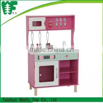 Latest style high quality kids wooden kitchen sets