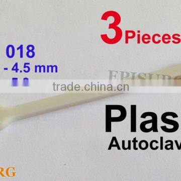 3 Pieces, Dental Bracket Positioning Height Gauge 018, 3.5mm-4.5mm, 4.0mm-5.0mm