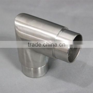 Stainless steel handrail balustrade tube connectors railing elbow tube connector
