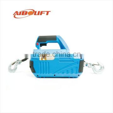 mini wire rope electric hoist winch with variable speed