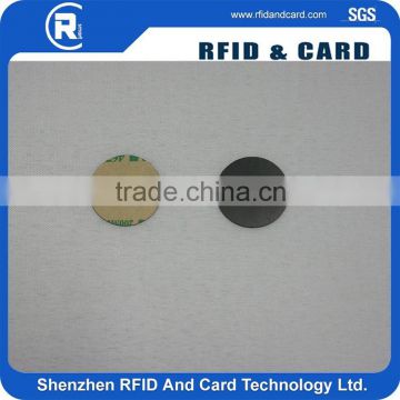 MIFARE Ultralight EV113.56MHz Coin PVC card / RFID Tag/DIS CARD With 3M adhesive