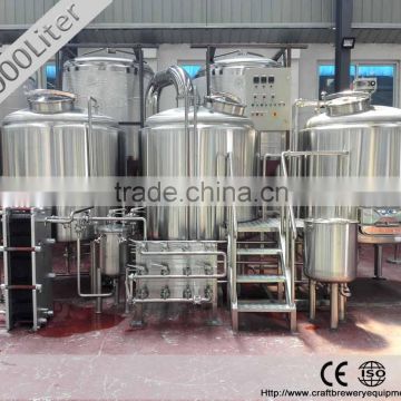 Stainless steel 304 bright beer tank with glycol jacket used in bar/pub/restaurant