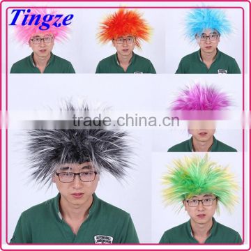 Halloween party wigs, colorful wigs, cheap clown wig