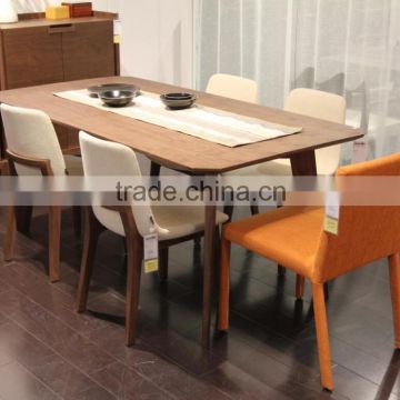 European style dining room wooden table (E-34)