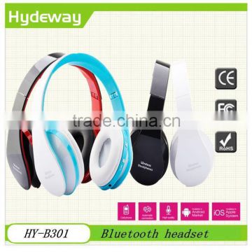 China manufacture OEM/ODM travel bluetooth headset cheap HY-B301
